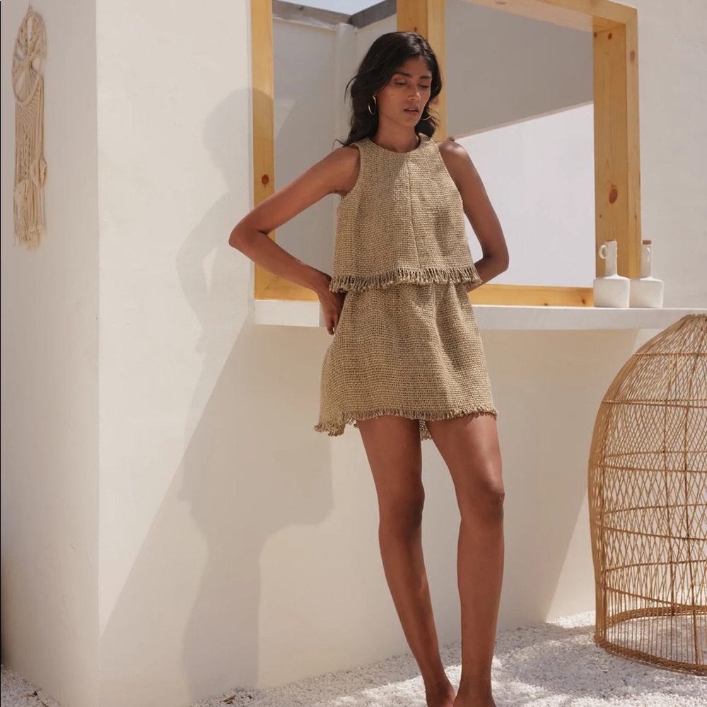 Loose Fit Yarn Top! Can be paired with the matching skirt (listed separately)